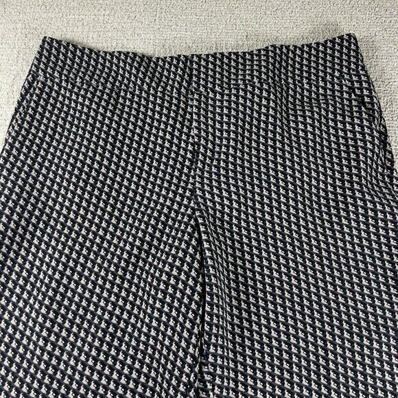 Ann Taylor Geometric Pattern Loft Pants Slash Pockets Multicolor Women’s Size 16 - Picture 2 of 6